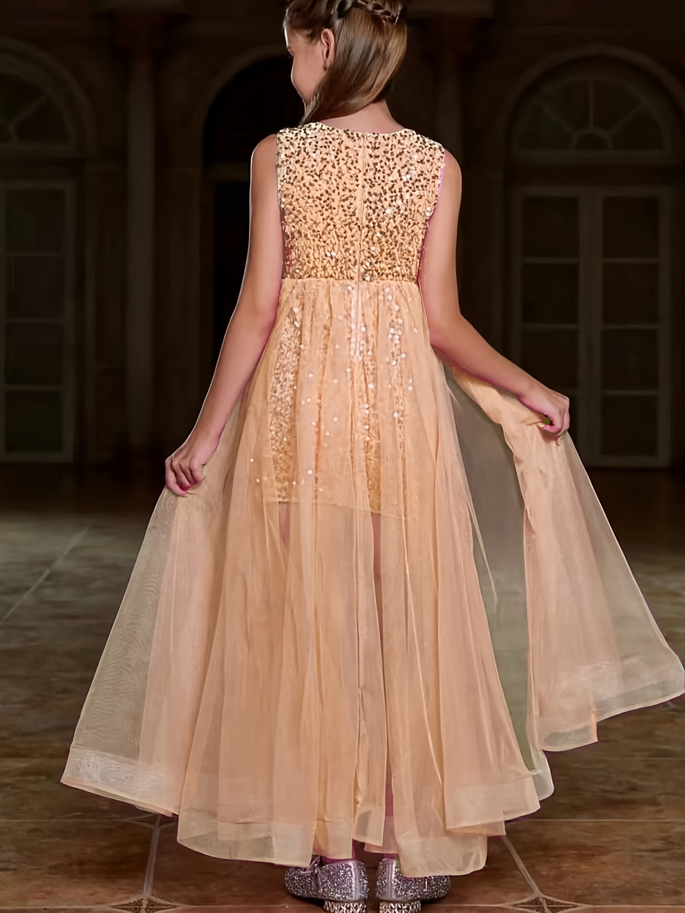 evening dresses for 16 year olds Lilac Tulle Sweet 16 Dresses,Long Prom Dress for Teens,PD00440, US4 / Lilac main image 1