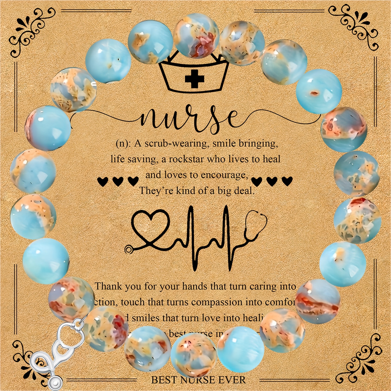 Women's Valentine's Day Bracelet Gift, Boho Style