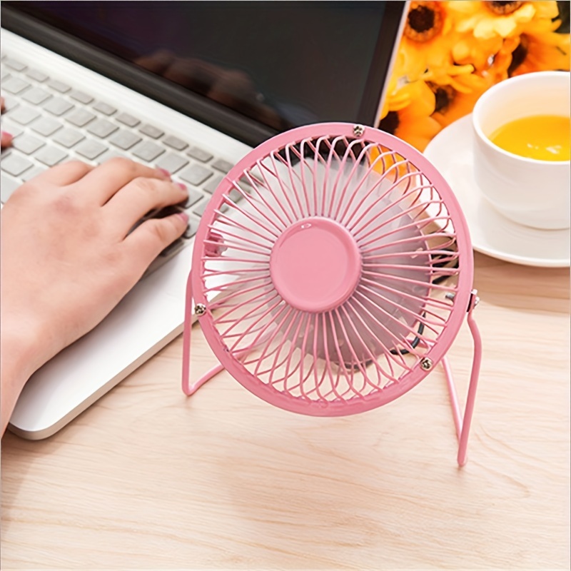 desktop fan portable usb plug in small small fan Temu