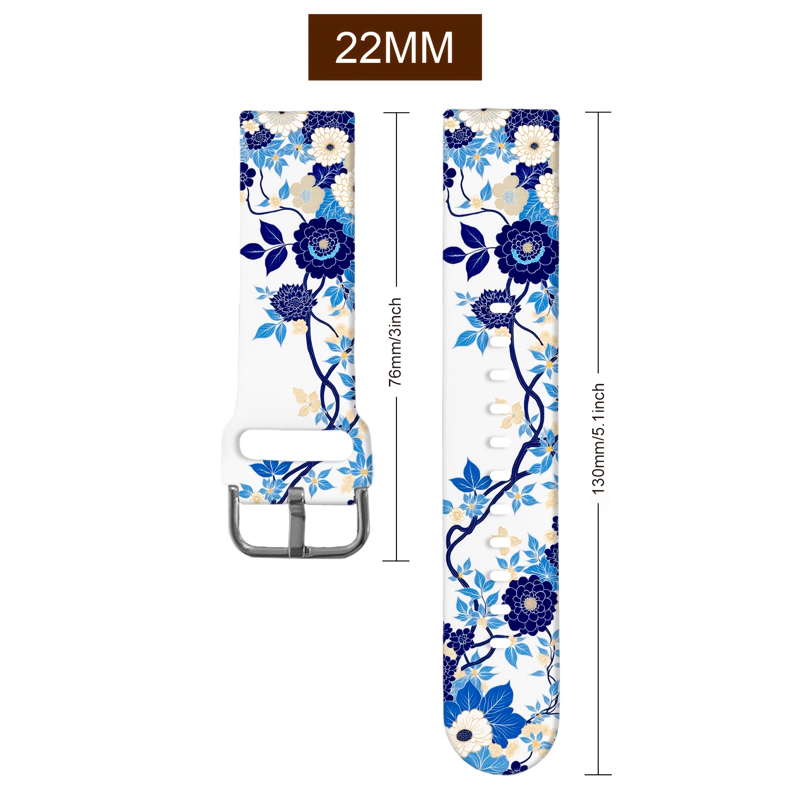 TEMU Compatible con for Samsung Galaxy Watch Ultra/Band, Galaxy Watch 8/, Fit y todas las series de relojes inteligentes - Correa de silicona con