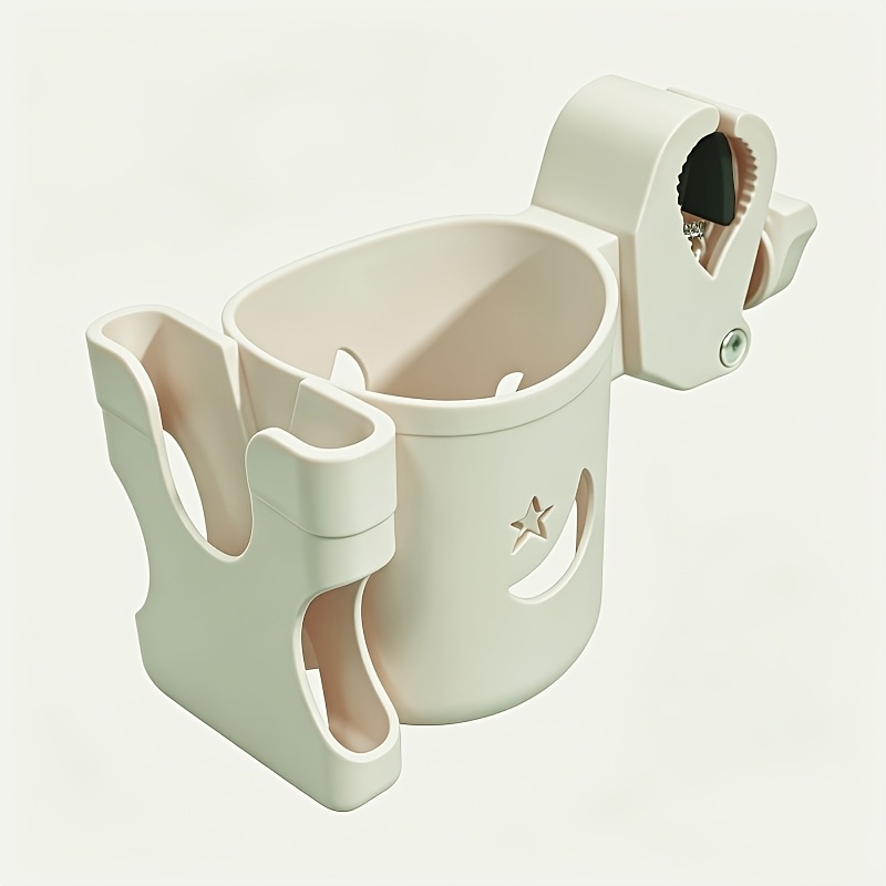TEMU Accessory-specific: A Single-piece Stroller Cup Holder And Phone Stand, A Versatile Universal Stroller Replacement Accessory Featuring A Bottle