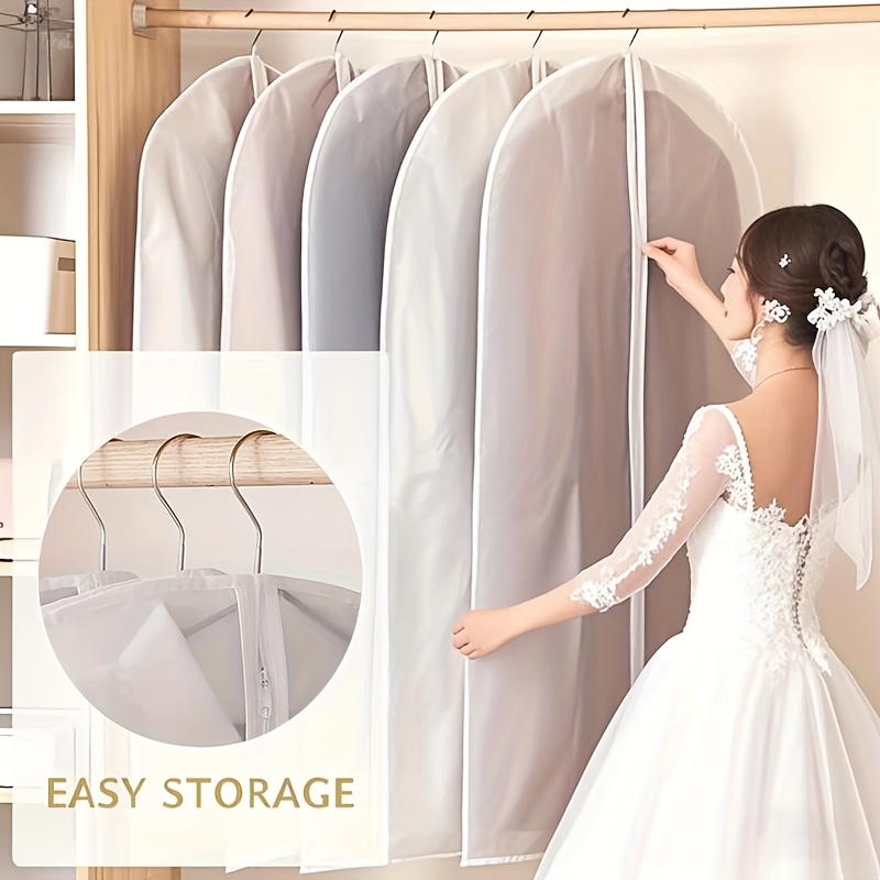 evening dress garment bag Shop Premium Wedding Dress & Long Gown Ga – Luggage Factory main image 0