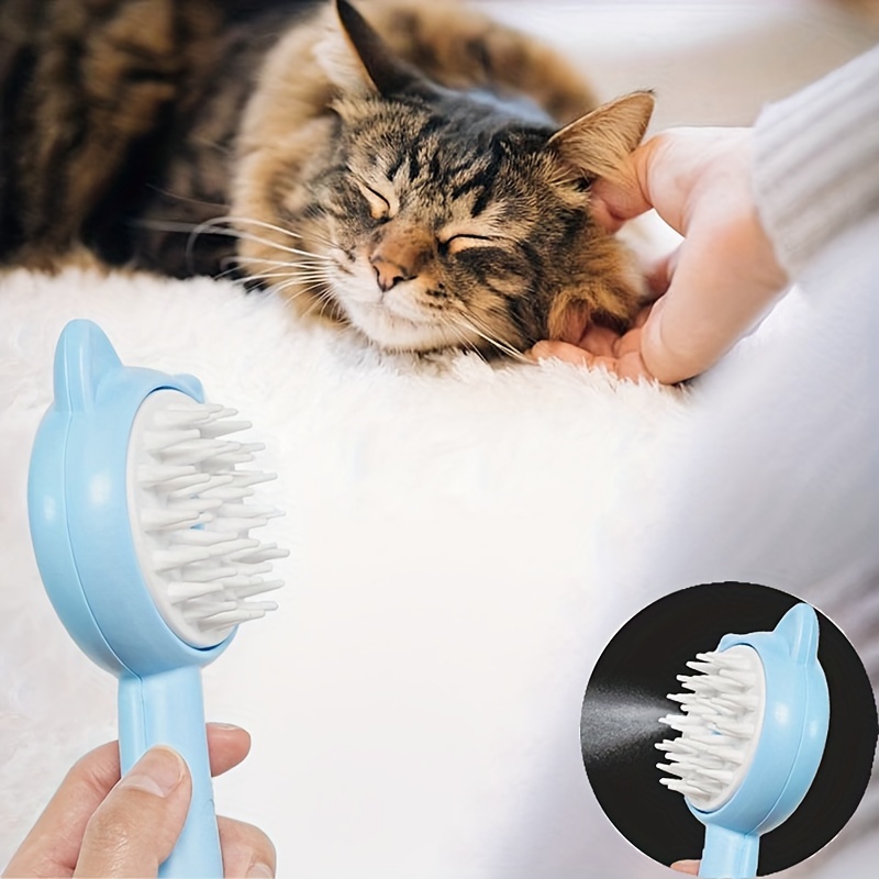 Spazzola a vapore per gatti anti-capelli volanti Pettine per depilazione 3  in1 Pettine per cani nuovo – i migliori prodotti nel negozio online Joom