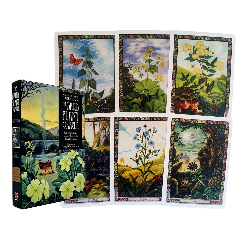 plant oracle deck party game pocket - Temu