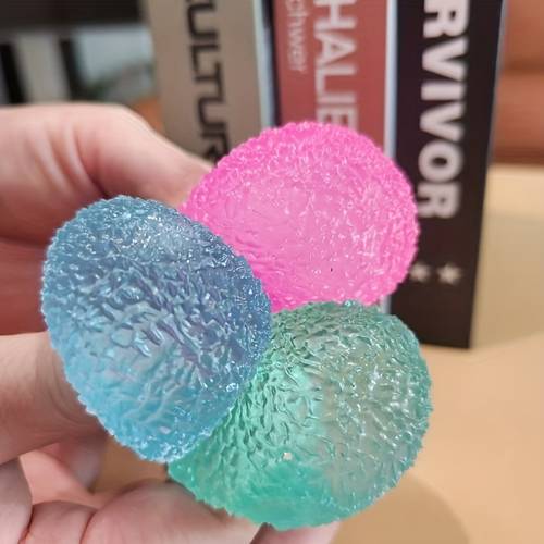 tab fun textured ball squeeze toy cracked design portable small party supply birthday gift classroom reward party favor fun party toy for stress relief sensory toys for sensory toys