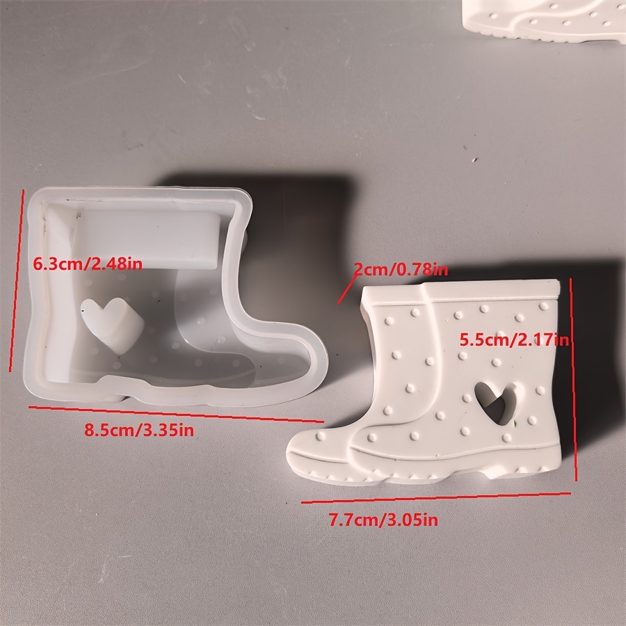 Image of Resin Silicone Mold: Boots, Flower Baskets, Gypsum Molds, Home Desktop, Wall, Atmosphere Decoration, Handicrafts, Gifts, Silicone Molds