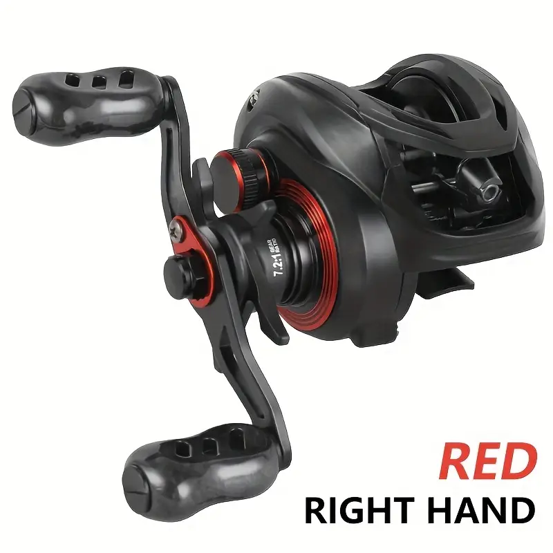 * High Speed 7.2:1 Gear Ratio Baitcasting Reel, 8.0KG Max Drag, 4+1BB, Precision-* for Smooth Operation And Dependability * Performance, Durable Fishing Equipment * Hand * High Speed 7.2:1 Gear Ratio Baitcasting Reel, 8.0KG Max Drag, 4+1BB, Precision-* for Smooth Operation And Dependability * Performance, Durable Fishing Equipment * Hand