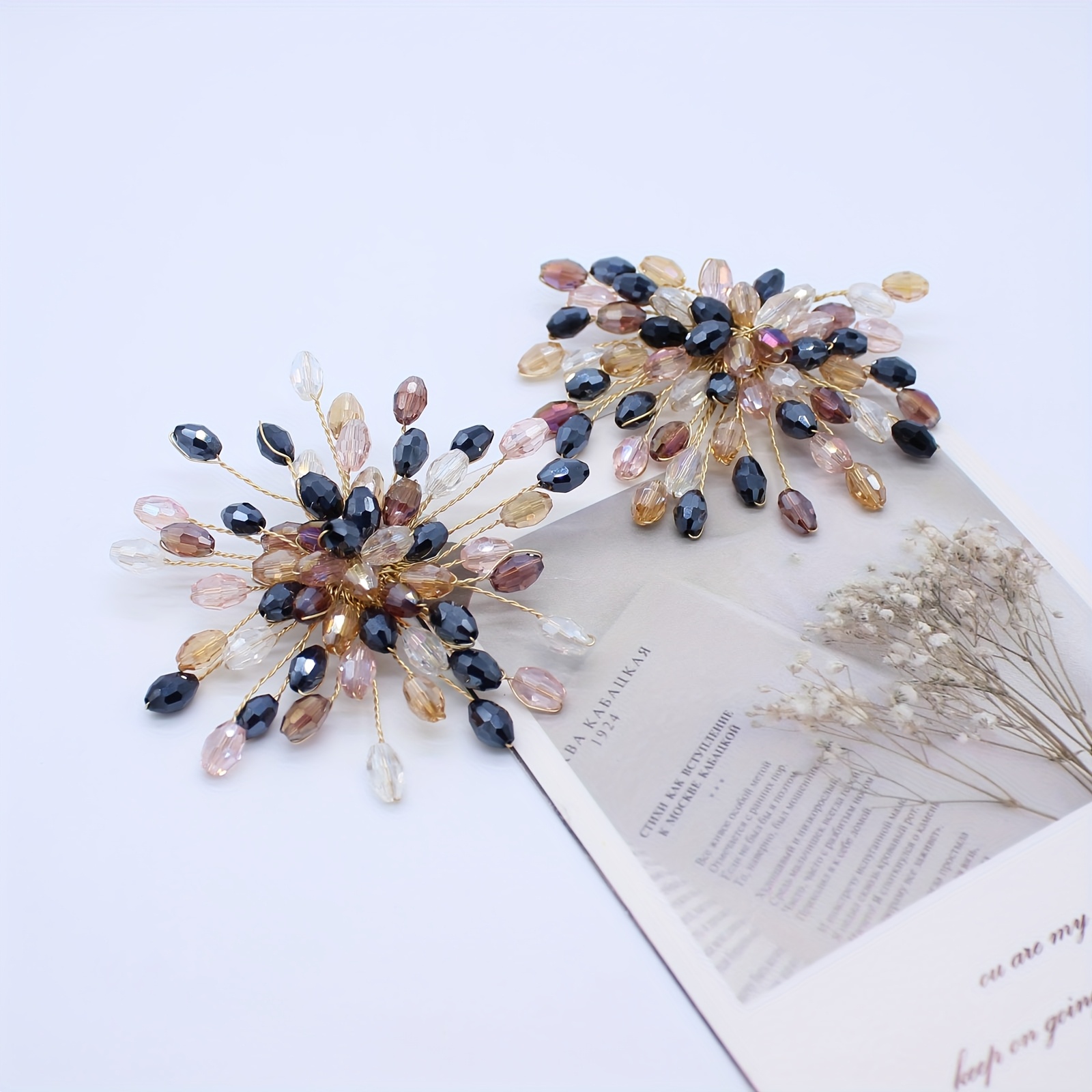 Image of Korean High-end Crystal Women's Shoes Decoration High-end Shoe Flowers Shoe Buckles Shoes Decoration Additions Removable Shoe Repair Additions Additions 2