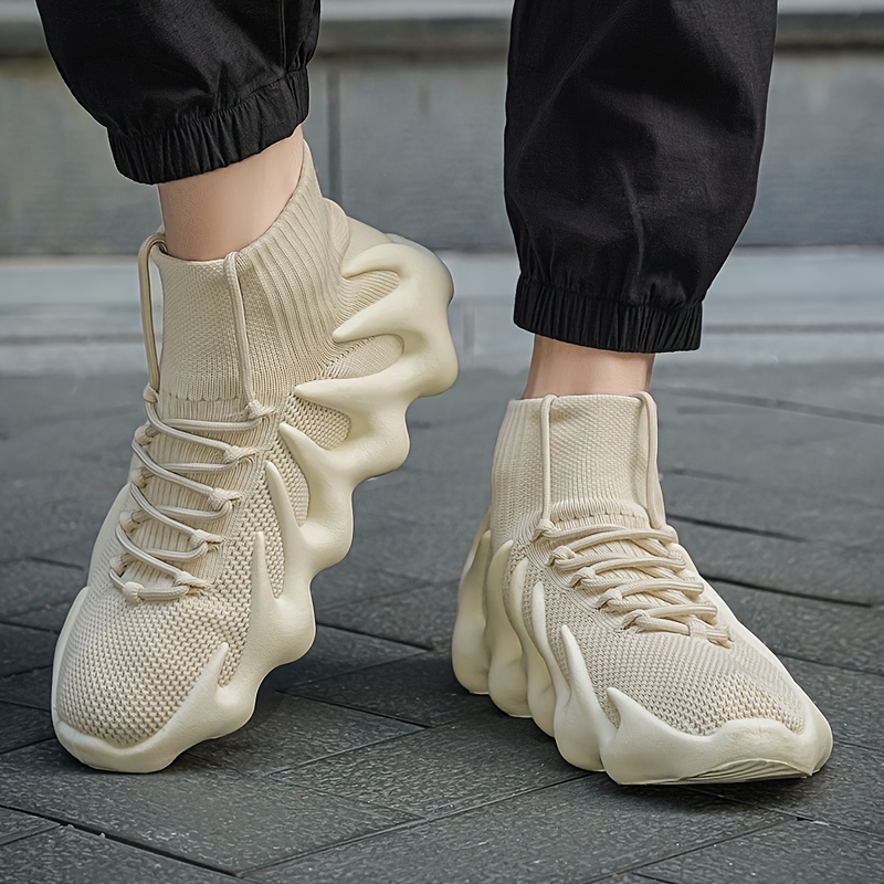 High-Top Sock Shoes for Men and Women, Couple's Footwear
