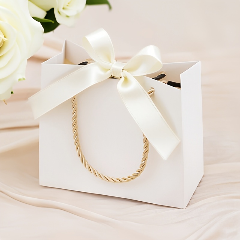 Image of 20pcs-elegant Gift Boxes With Ribbons - Perfect For Weddings, Birthdays, Valentine's Day, Mother's Day, Father's Day, Etc. - Are Perfect For Bridesmaids, Groomsmen And Party Gifts, Wedding Gifts
