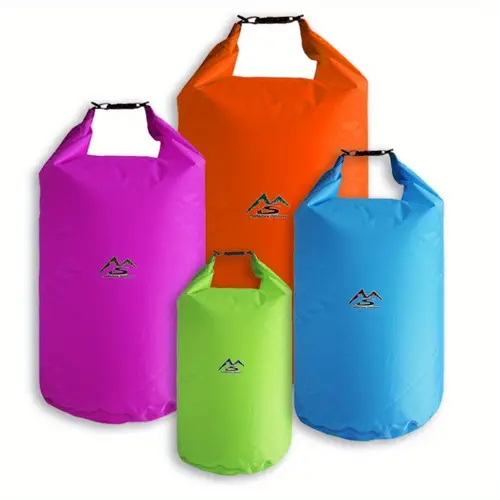 2 high quality dry bags floating tear resistant and durable for boating kayaking hiking skiing camping rafting fishing and outdoor adventure