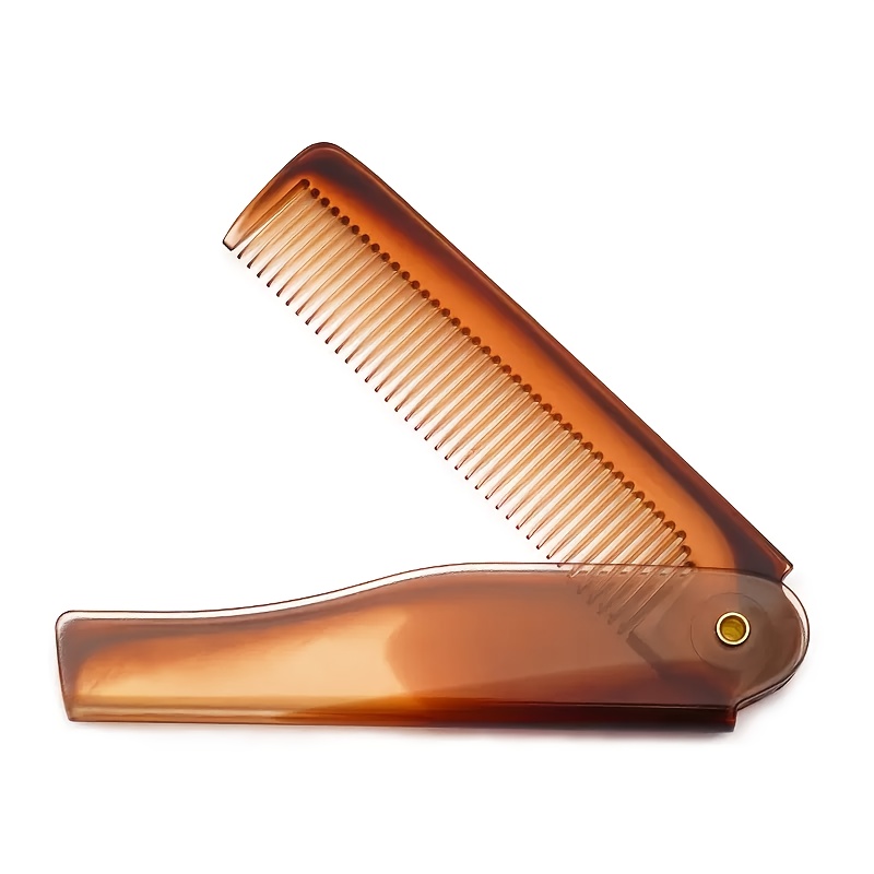 TEMU 1 Pezzo da Inciso al Laser Personalizzato - Logo/Testo , Tascabile per Barba, e Capelli - Regalo per , Professionisti, Aziende (Costruzione in