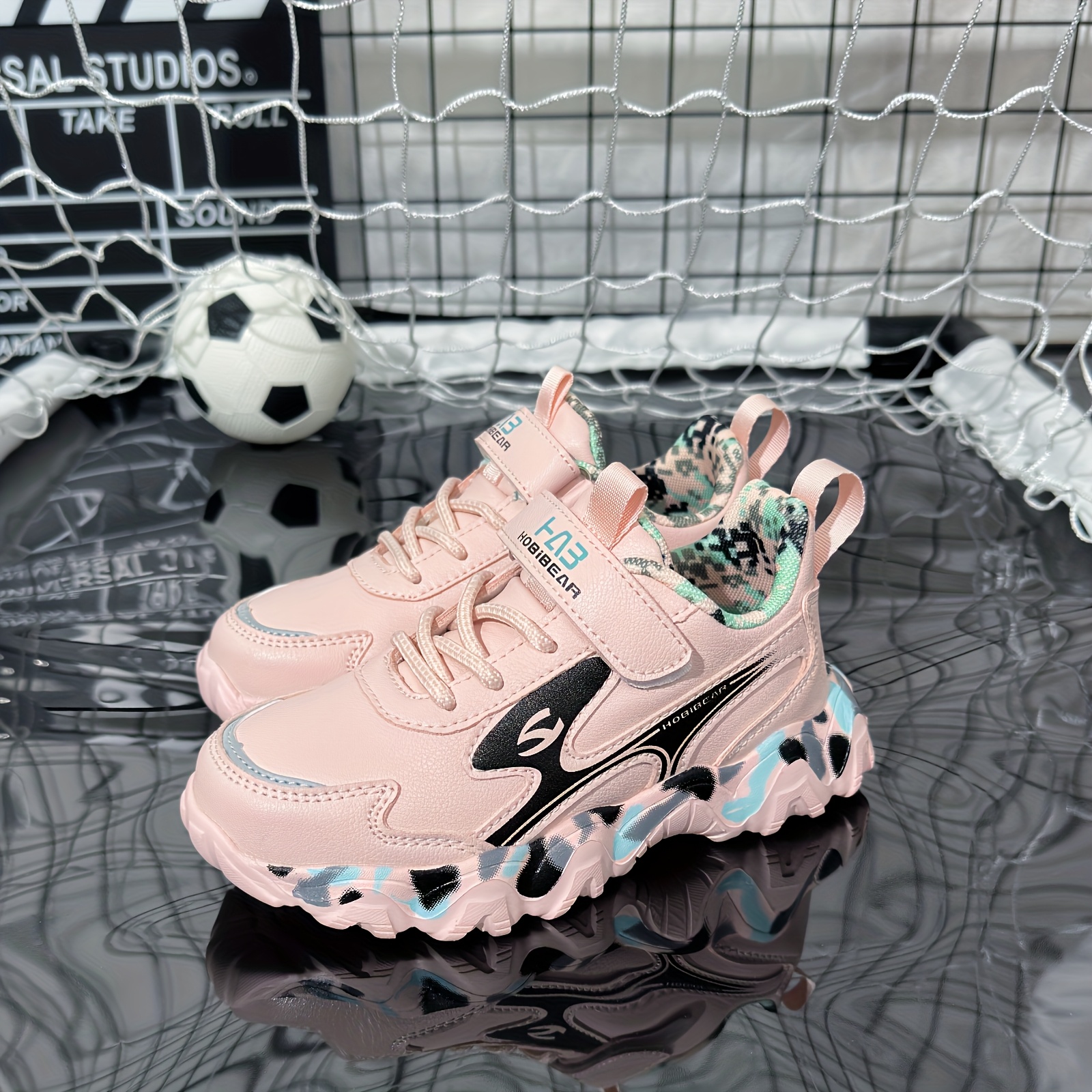 girls casual sports shoes with thick sole soft fabric lining fashionable trendy low top sneakers for   and students   fall and winter Product details 1