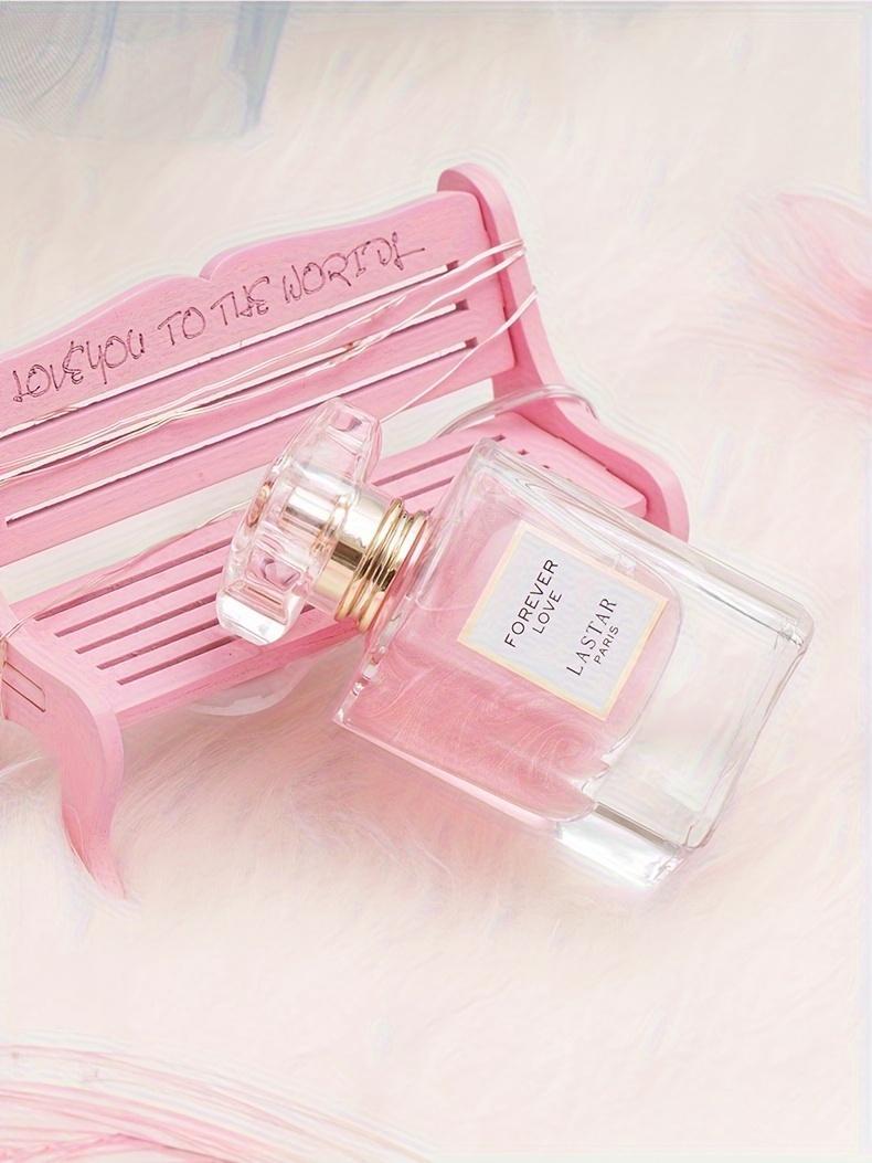 Forever Love Lastar Paris Women's Perfume, 55ml - Elegant Floral Fragrance Spray with Rose, Jasmine, Vanilla, Patchouli - Long-Lasting Scent for Charm & Attraction, Perfect for Holiday Parties