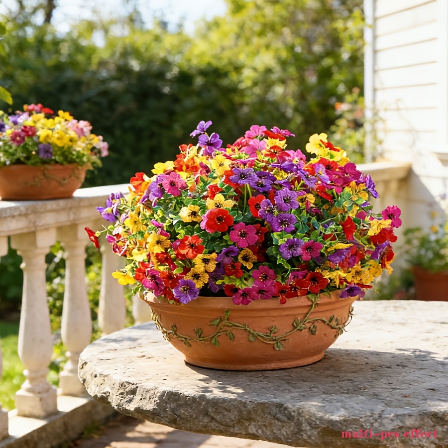 20 stück künstliche frühling/sommer deko