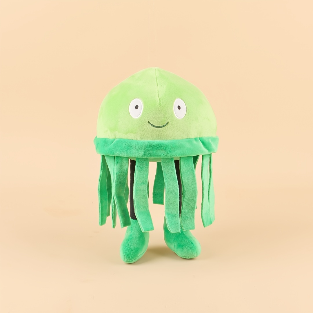 26cm Kawaii Game Leaf Plush Toy Cute Green Seed Plushies Anime Game Figure  Soft Cartoon Stuffed Doll Children Birthday Gift