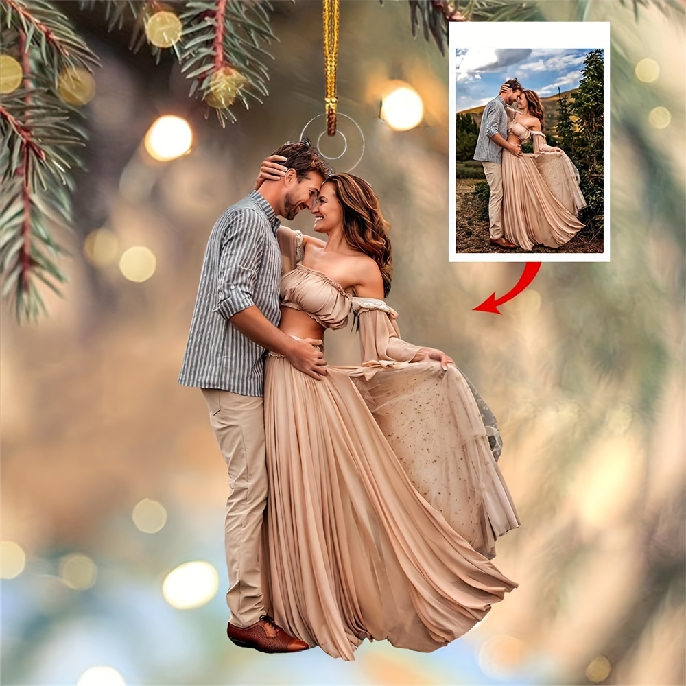 

4.33 , Personalized Couple's Decoration, For Christmas & 's Day, Non-electric, Battery-free (1pc)