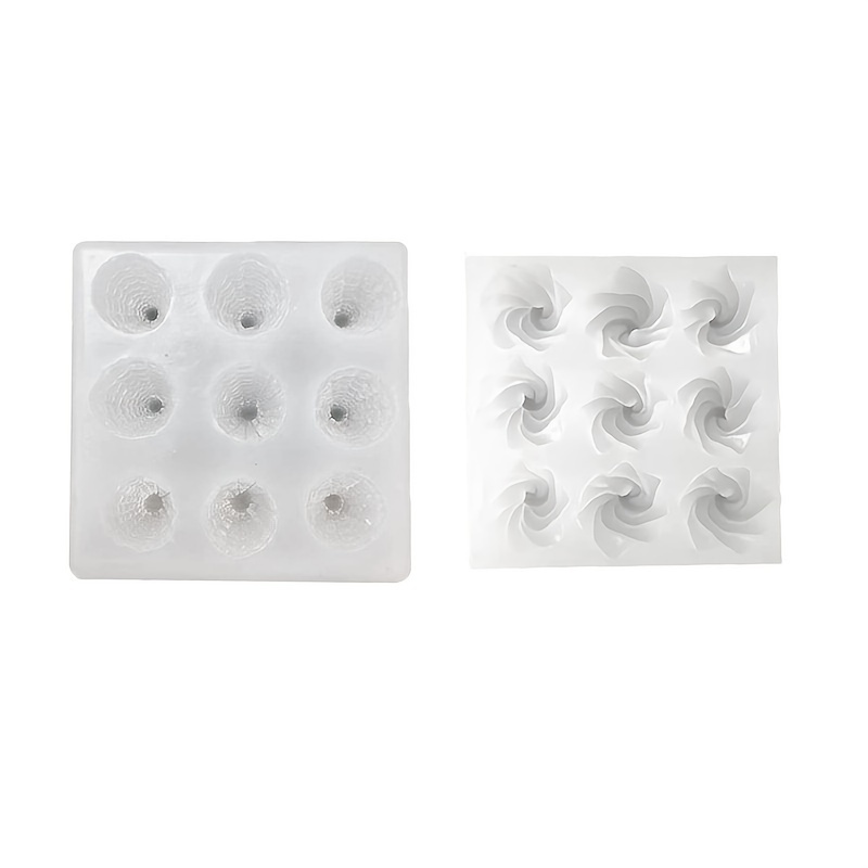 E-shop Miniatur dreidimensionales -Simulationsmodell, Tropfkleber-Gips-Kerzen-Silikonform, Mini-Größe Handwerk DIY Form
