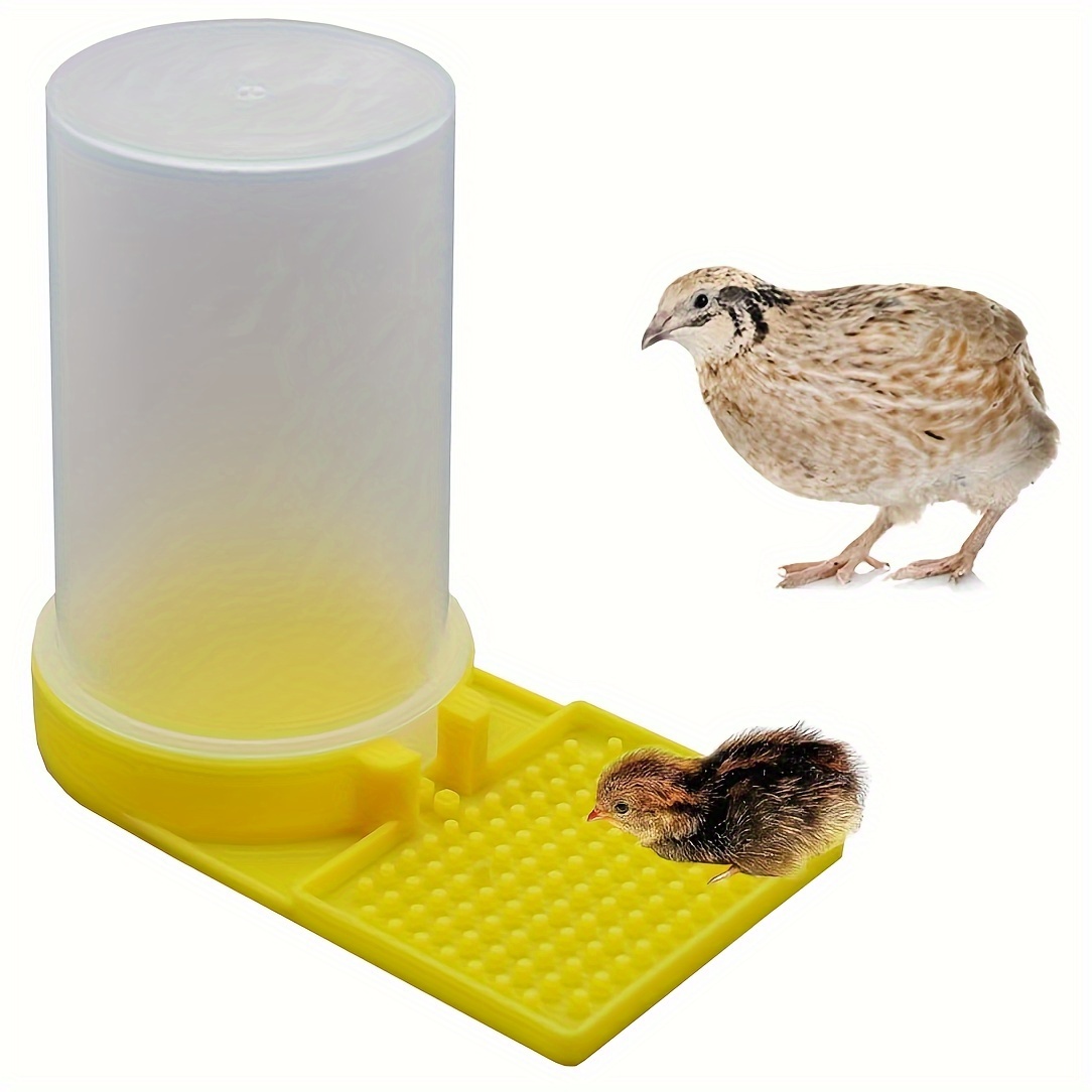 

Easy-install Cup - Drowning Prevention & Hydration For Young Poultry, Durable Pp Material