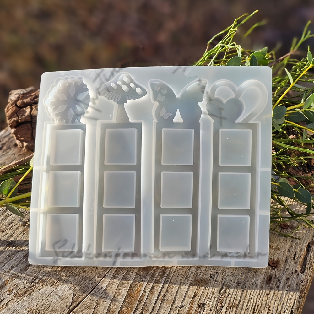 Gift Tag Silicone Mold, Gift Box Silicone Mold, Resin Gift Box Mold, Cement Plaster Gift Storage Crafting Mold