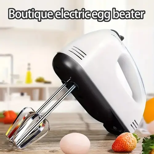 1pc household electric whisk electric hand mixer multi purpose kitchenware whisk whisk and food mixer electric food mixer kitchen auxiliary mixer plug in 110v