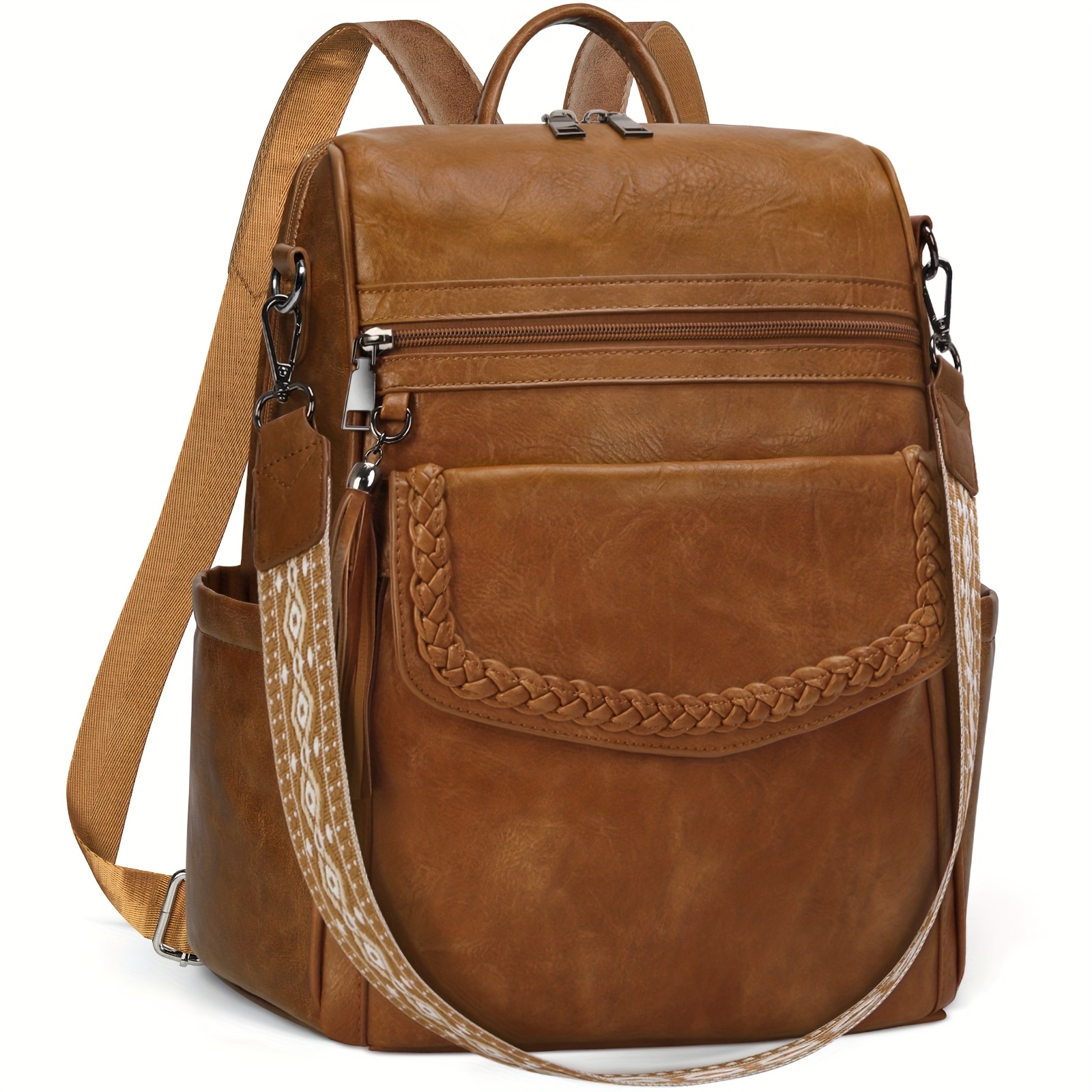 womens convertible backpack purse elegant pu leather - Temu  display picture 1
