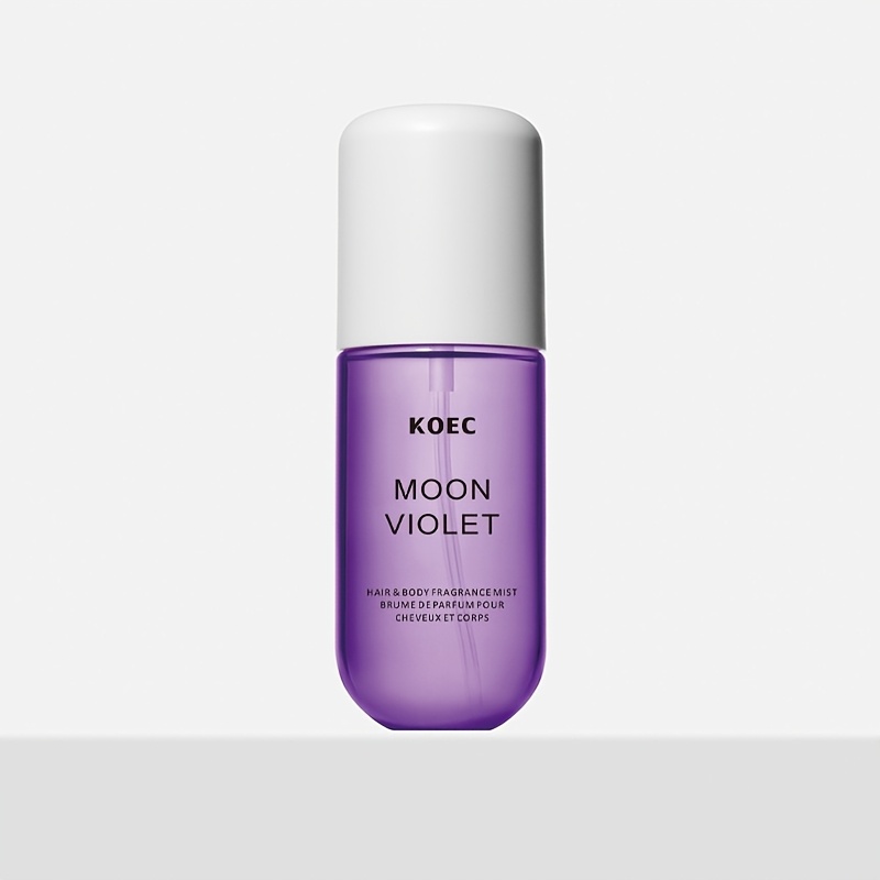 C Violet Hair & Body Mist | Long-lasting Floral Fragrance Spray With Natural Essential Oils, Elegant Scent For Daily Use & Gift, 2-