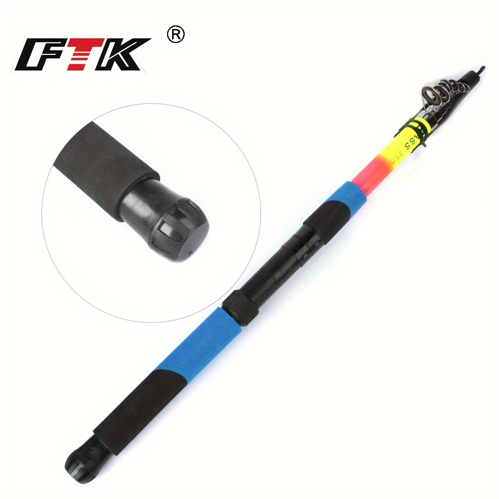 Compact Portable Fishing Rod Mini Hand Rod Telescopic Carbon - Temu