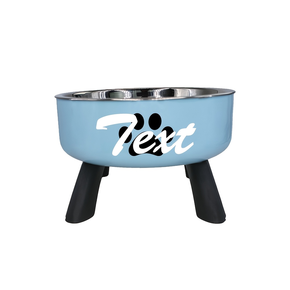 Customized Cat Bowl with Automatic Drinking Water Feature