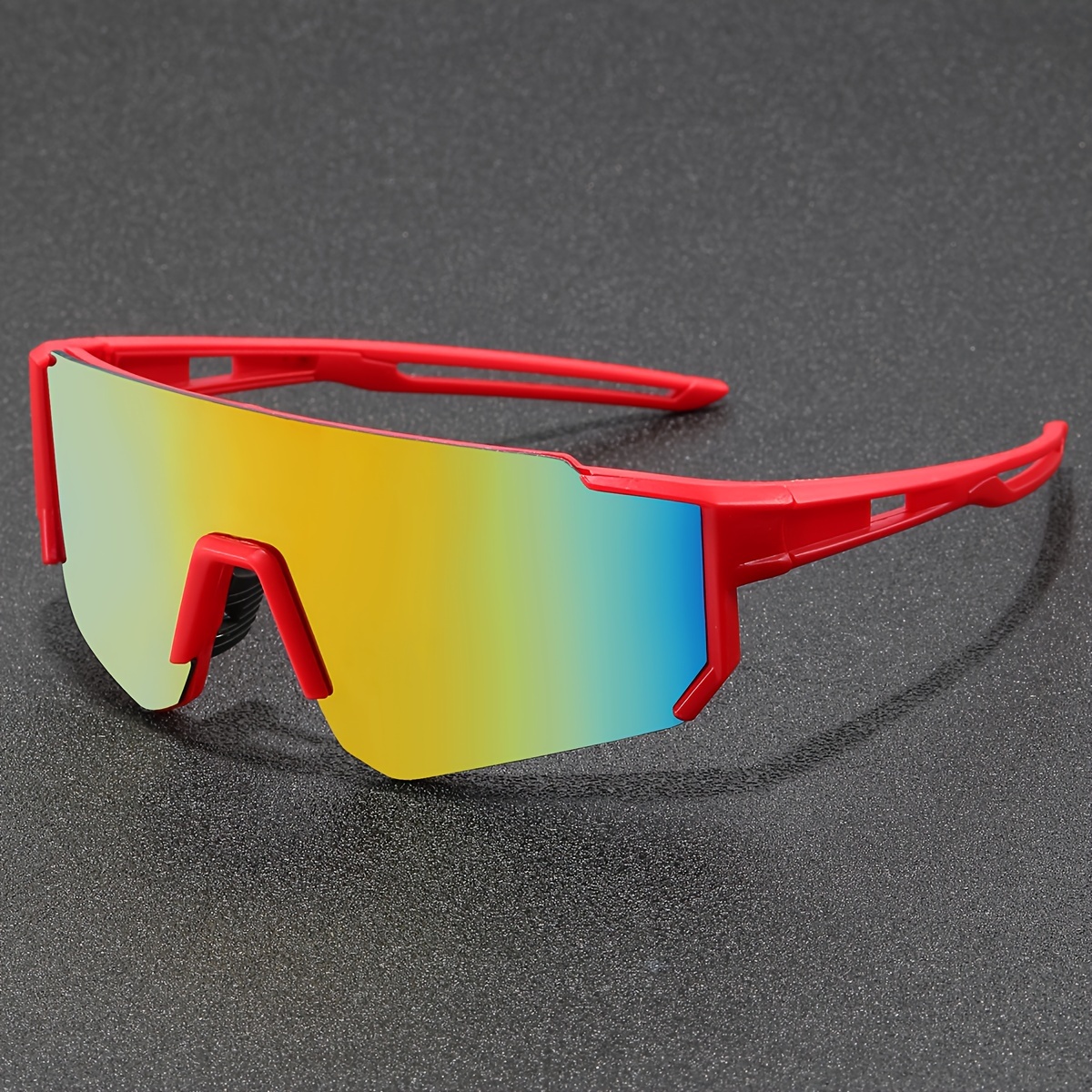 Trendy Simple Yellow Lens Square Sunglasses For Men Women Driving Fishing  Supplies - Jewelry & Accessories - Temu Canada