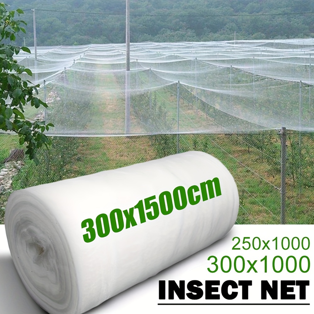 

Extra-large Ultra Mesh Netting Barrier - White, Perfect For Protecting Fruit Trees, Vegetables & Blueberry Bushes