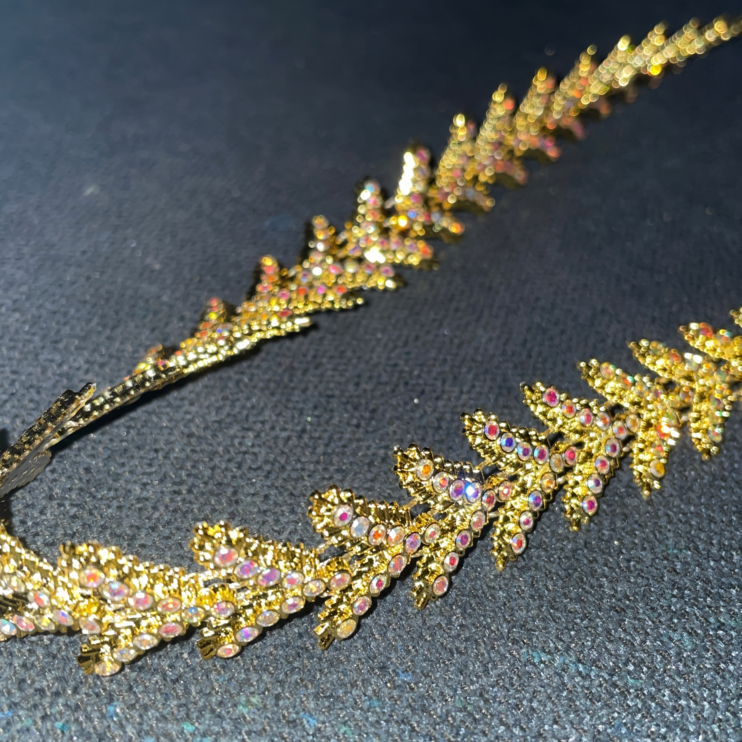 Rhinestone Sewing Decorative Strip for Embellishments