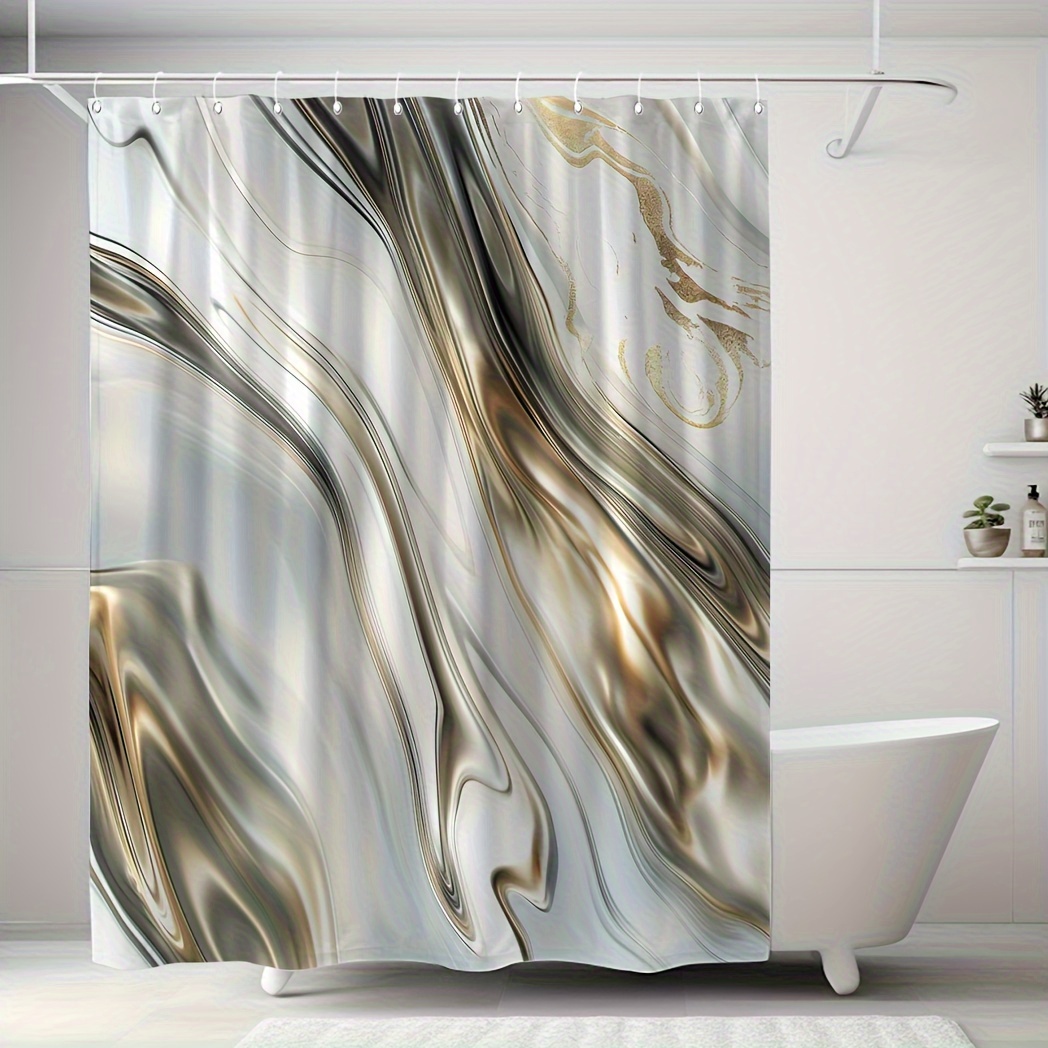 

Shower Curtain 12 - Polyester, , Bathroom Decor, 71x71