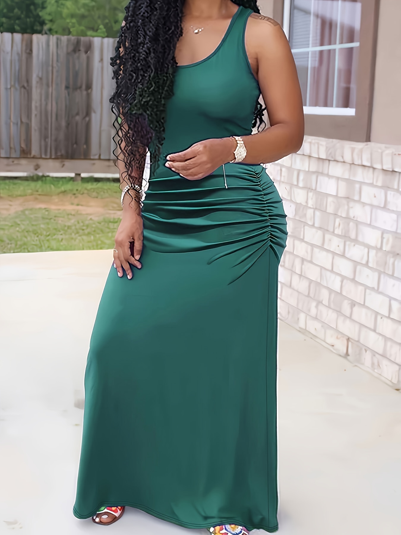 Casual Outfits Long Dress Business Casual Maxi Dress Capsule Wardrobe  Dresses Suitable For Pear Shaped Body