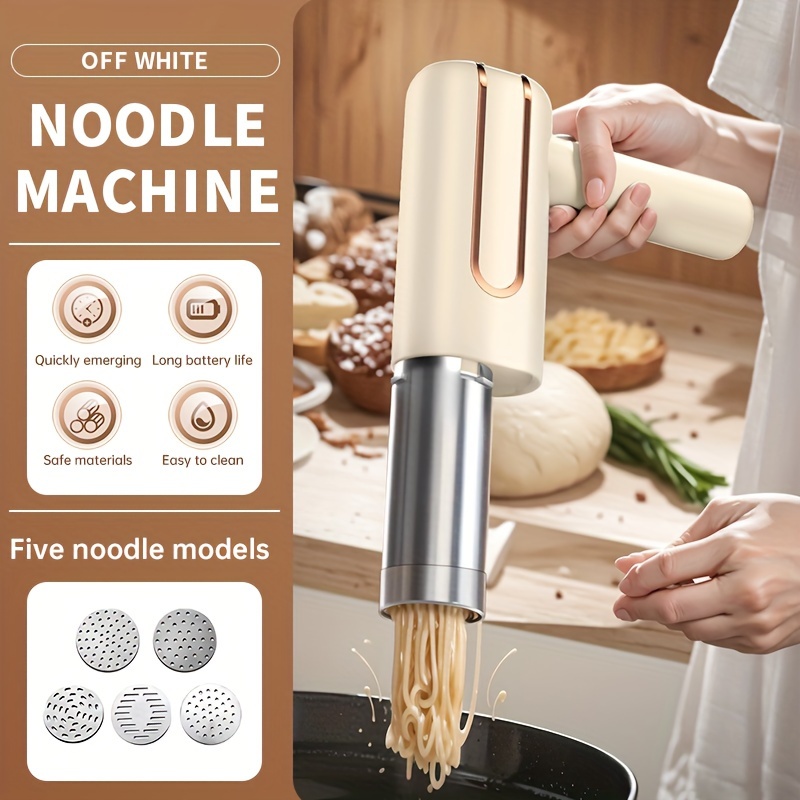 1pc pasta wireless 5 molds usb rechargeable tool use abs 1l battery details 0
