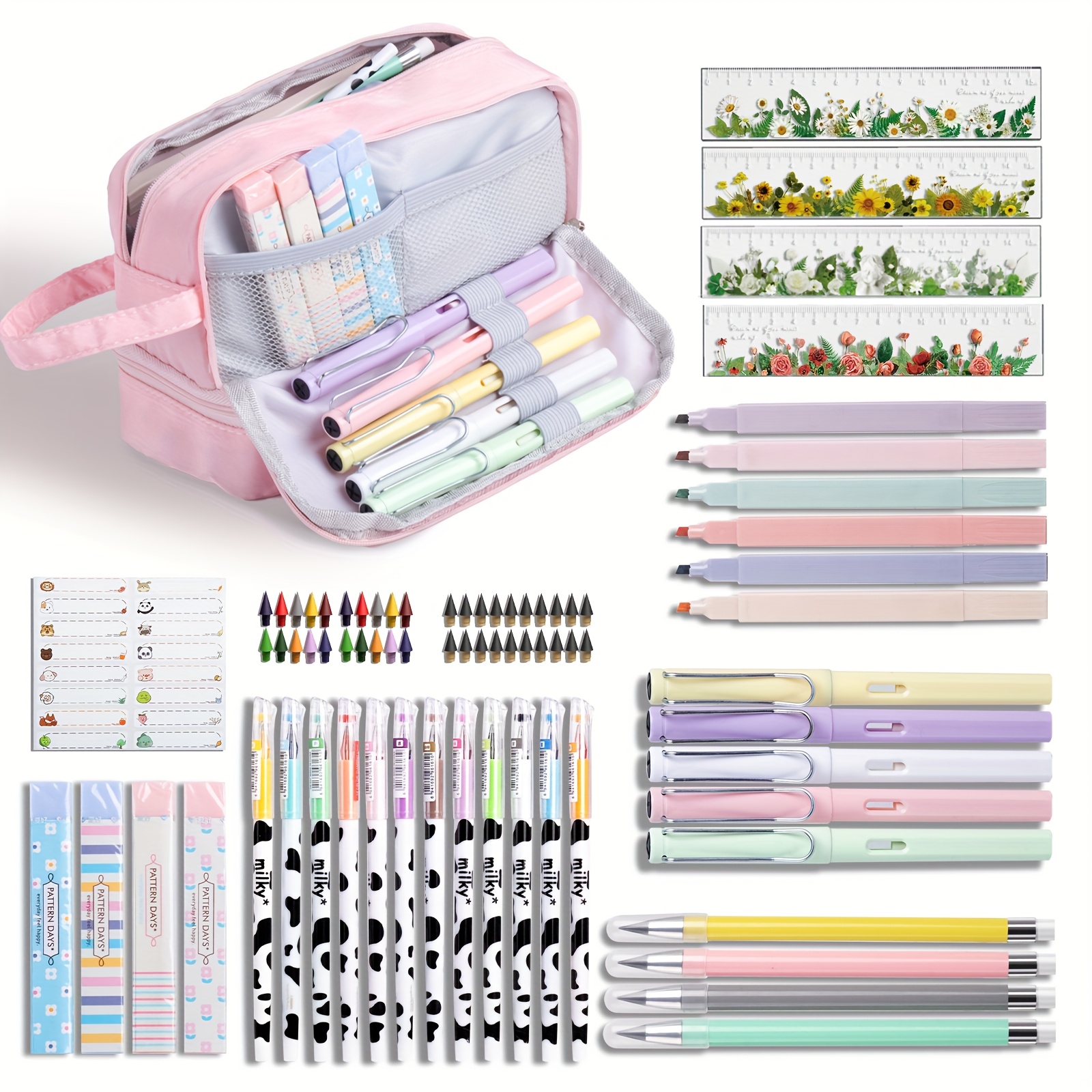 TEMU 196pcs School Supplies Youth Classroom Prize Supplies School Birthday Party Gifts