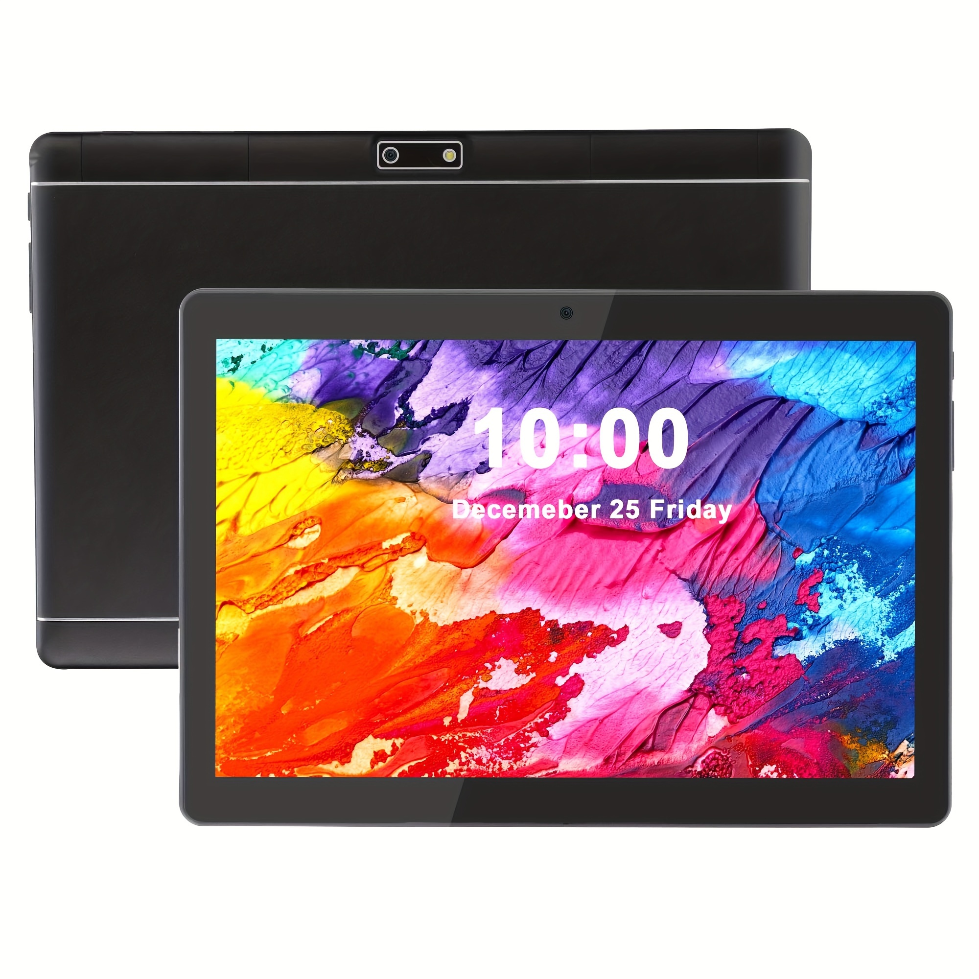 TEMU Veidoo Android Tablet 10 Inch, 32gb Storage, Tablets 10.1'' Ips Screen, -core, Dual Camera, Wifi, 3g Phone Call Tablet Pc With Dual Sim Card,