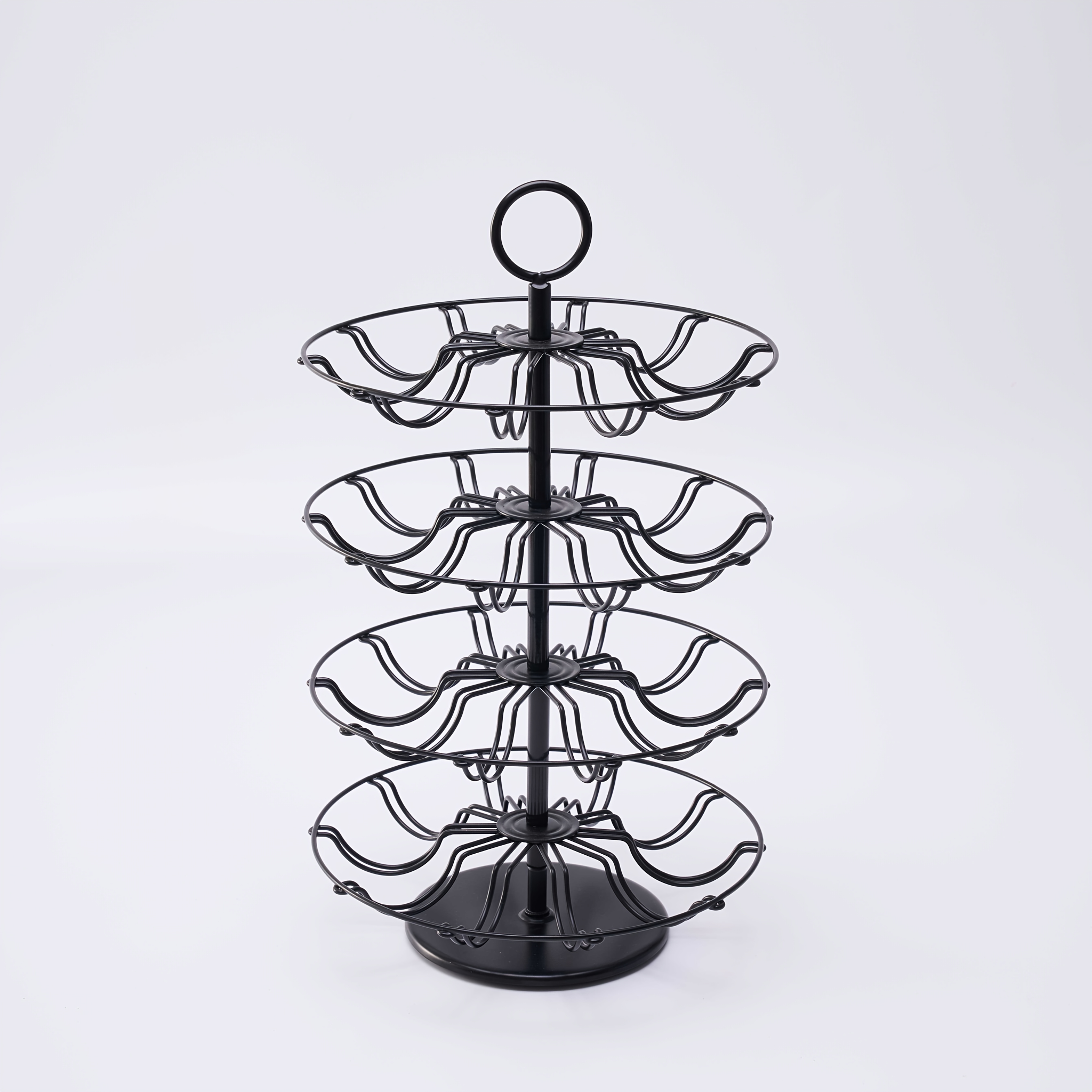 Coffee Pod Holder Stand For Capsules With 4 Tier Diy For Cabinet Vertuoline Pod Storage(40 Pods Capacity)