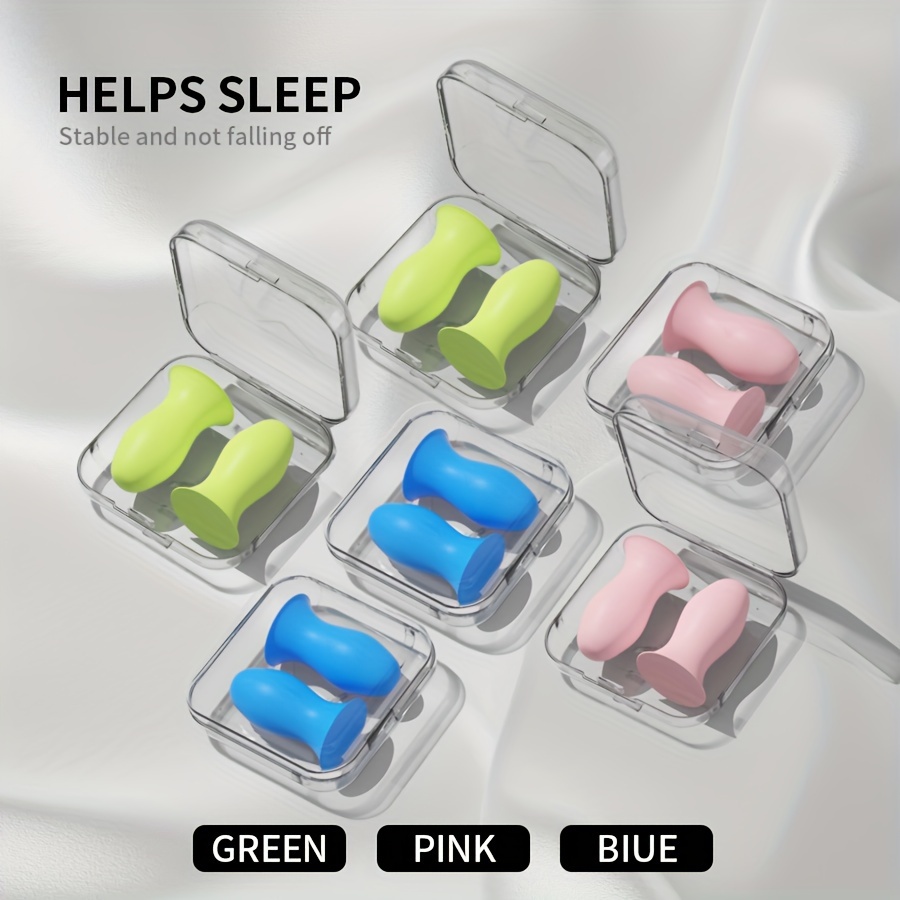 

Reusable Earplugs For Sleeping, Studying & Dorms - Cordless,