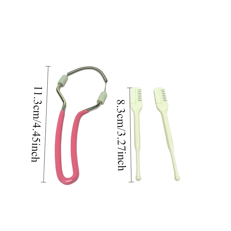 3pcs Facial Hair Remover Set, Facial Hair Epilator, Facial Razor, Spring Hair Removal Tool, Women's Lip Hair Remover, Facial Hair Removal Tool, Lip Hair Epilator, Beard, Facial, And Leg Hair Remover