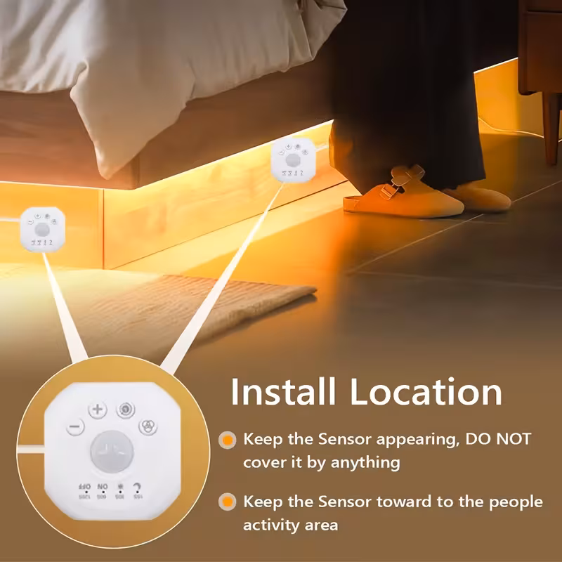 1 5m led motion sensor light strip neon flexible strip 3000k 6000k shooting star effect with usb interface suitable for stairs indoor outdoor use modern lighting design flexible neon strip Product details 4