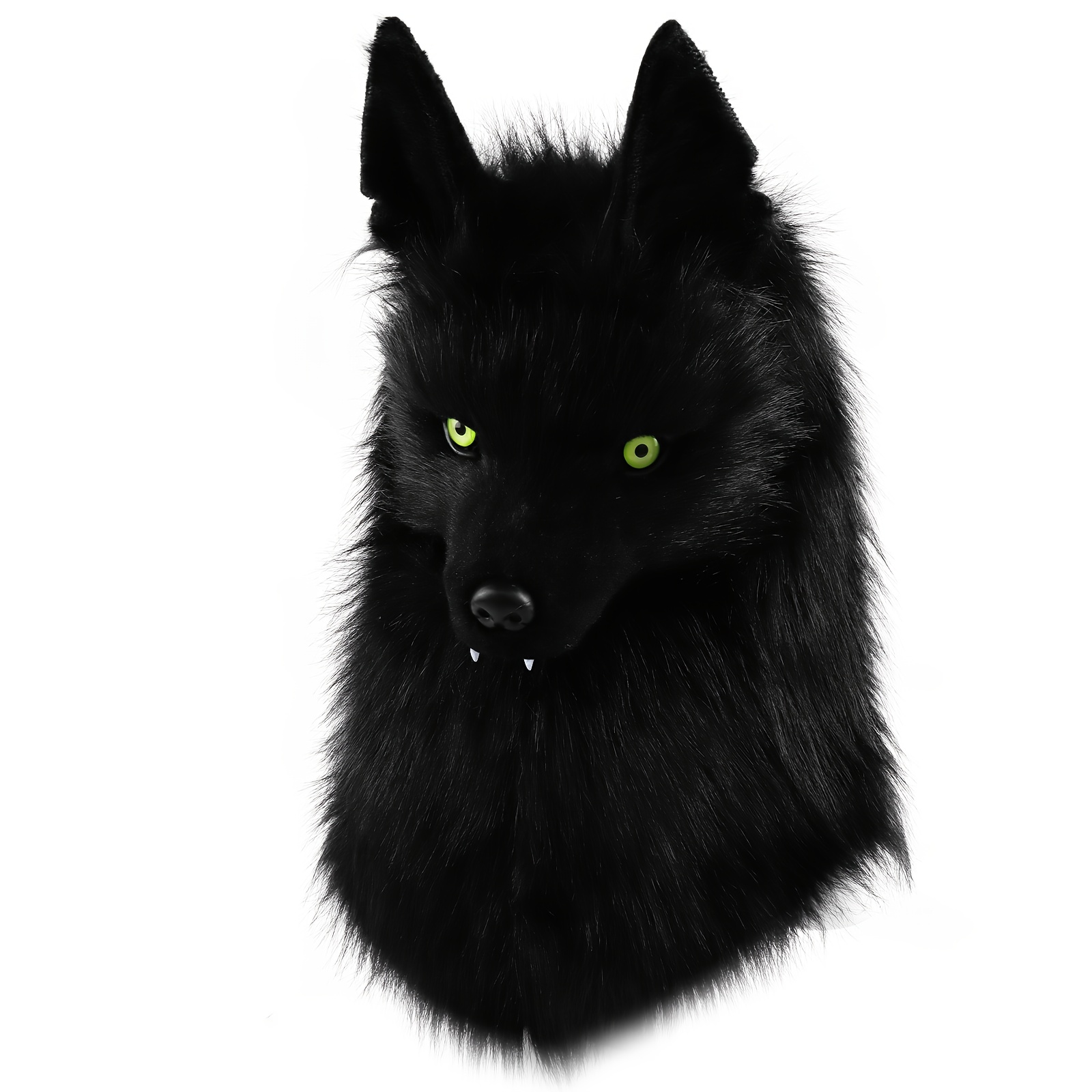 할로윈 마스크레이드 코스튬 소품용 퍼리 헤드마스크 동물 늑대 강아지 인조 모피 플러시 가면 | temu {r - Temu  Republic of Korea, image size:1600x1600