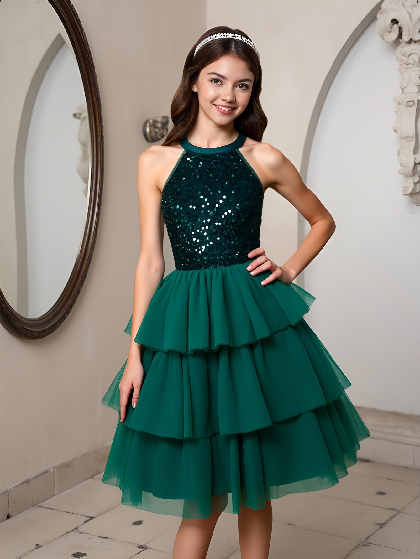 navy blue dress for baby girl party dress for teen