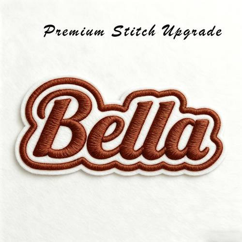 custom embroidered name patches personalized self iron on sew on fabric badges with strong backing premium durable fade resistant washable embroidery patches versatile textile name tags for backpacks jackets hats caps hoodies