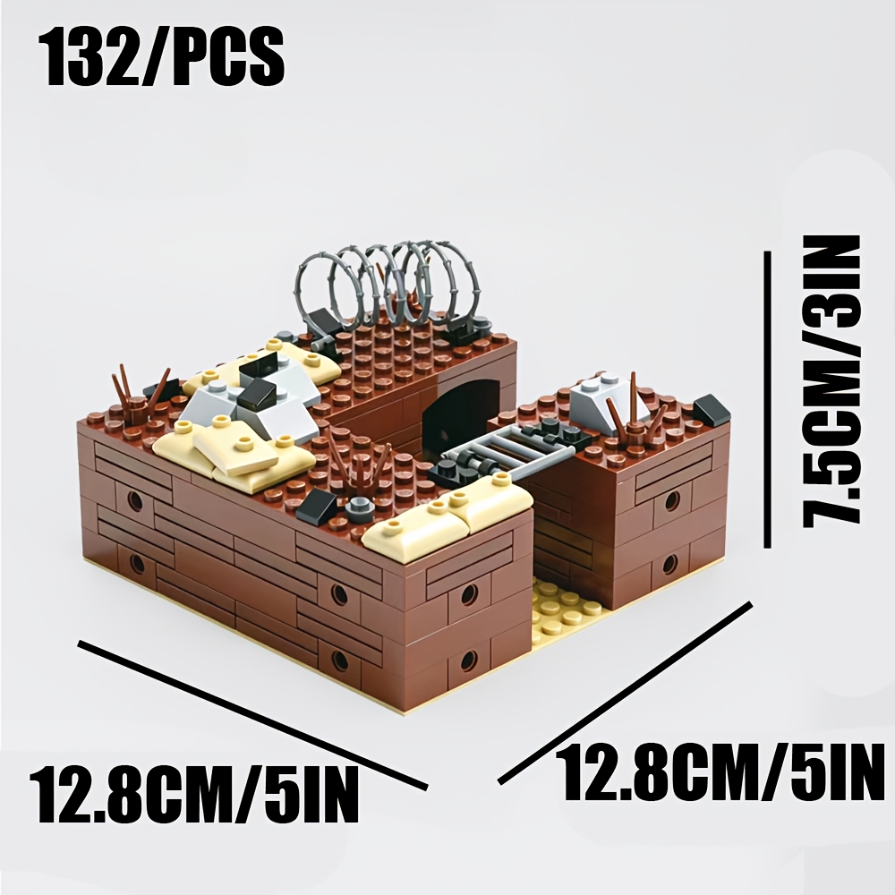 Creative Trench Block Base Model Assembly Toy
