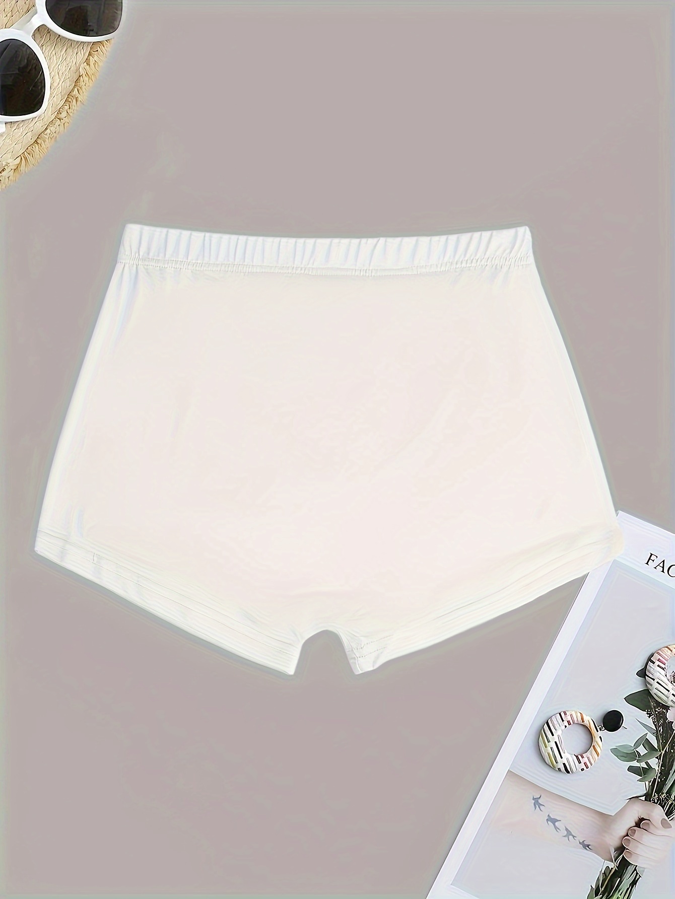 Valentine's Day Letter Print Shorts Women