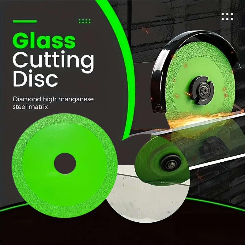 

1pc/2pcs/3pcs Glass Cutting Disc, Crystal Diamond Marble Saw Blade, Ceramic Tile Jade Special Polishing Cutting Disc Tool.