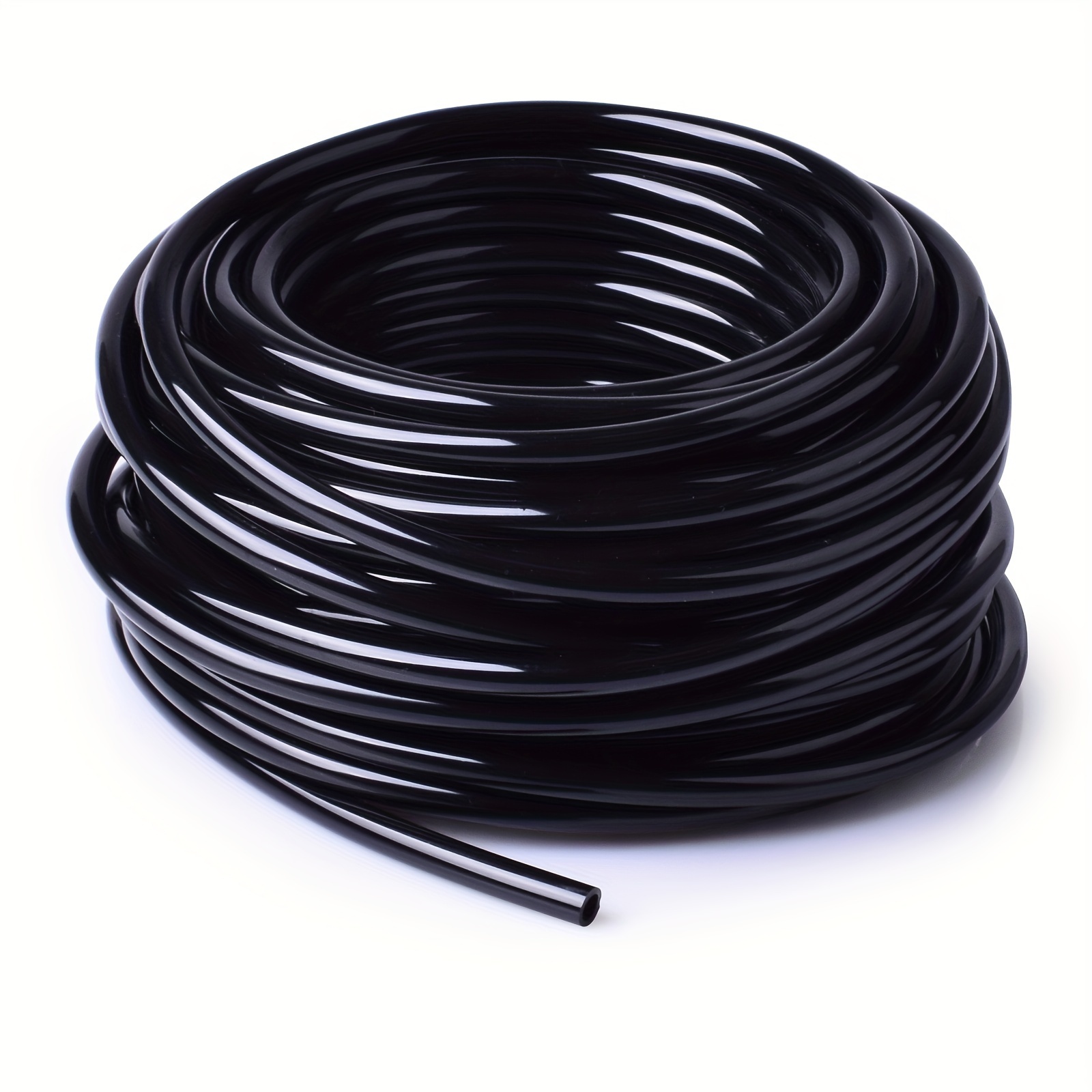 

1 Roll, 50ft 1/4 Inch Drip Irrigation Tubing Blank Distribution Tubing Garden Watering Tube Line For Garden Irrigation System