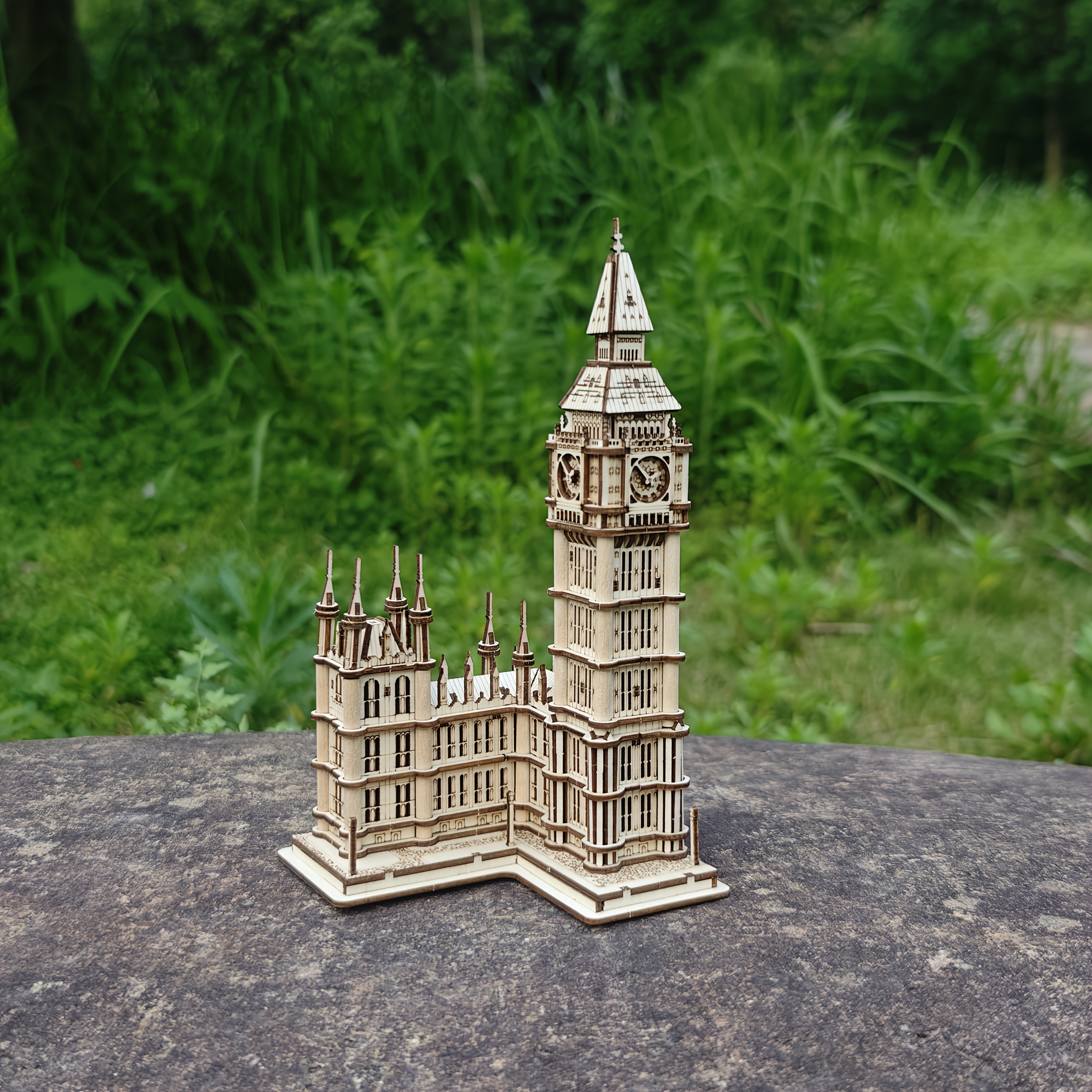 DIY Wooden Big Ben 3D Puzzle, Creative Home Decor Gift
