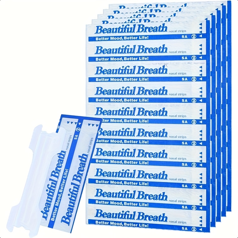 100 Pcs Nasal Strips Breathe Right Better Anti Snoring